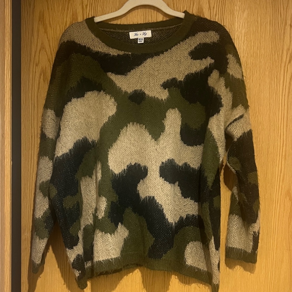 Camouflage Sweater